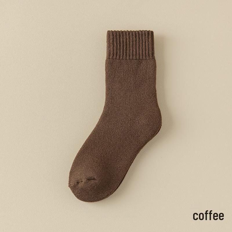 Autumn/Winter Men's Mid-Tube Anti-Pilling Thick Warm Floor Socks