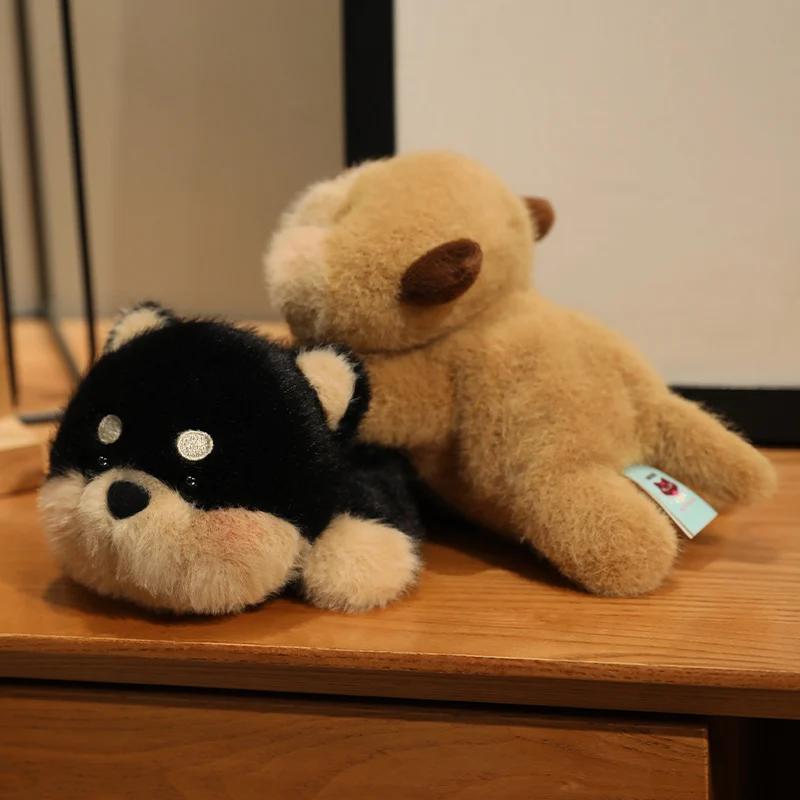 New Baby Animal Plush Toys Cozy Warm Wrist Pad Cute Lying Rabbit Fox Elephant Capybara Panda Penguin Doll Creative Desktop Decor