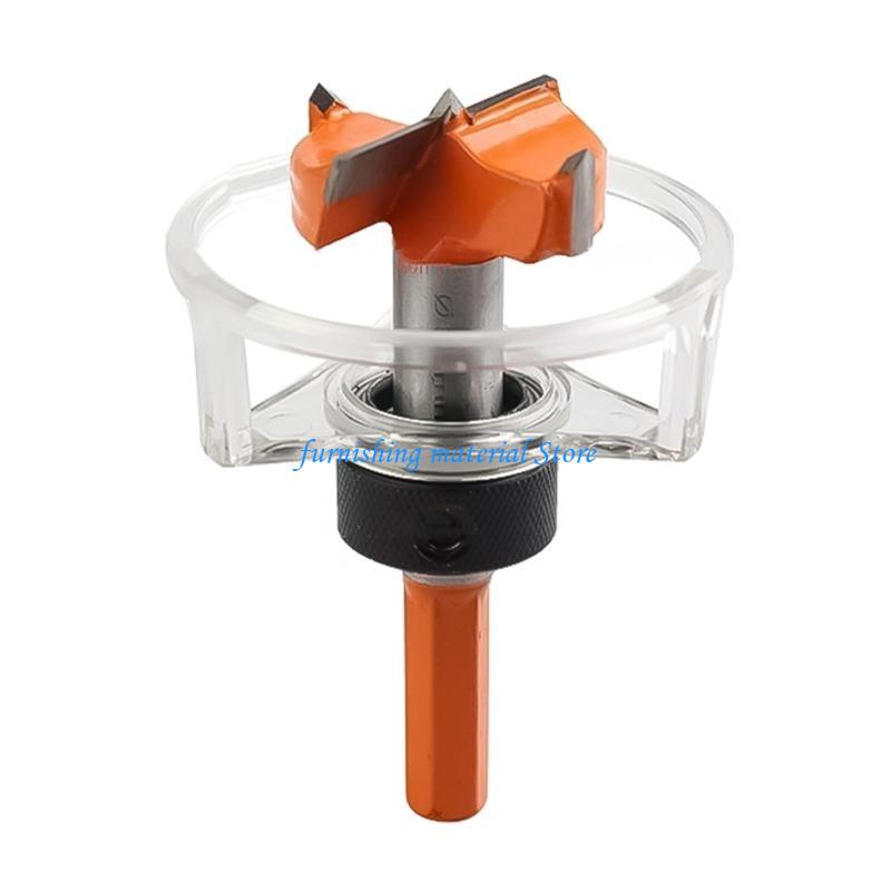 Y5GD Drill Bit Tipped Drill Bit for Hard Plywood Plastic Drilling Hole Woodworking Hinge Cutter