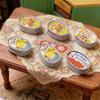 5pcs Miniature Dollhouse Supermarket Convenience Store Simulation Mini Can Model Ornaments Dollhouse Decoration Accessories