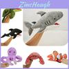 High-quality Plush Marine Animal Hand Puppets Ideal For Parent-child Bonding And Interactive Games Great Kids' Gift Characters)
