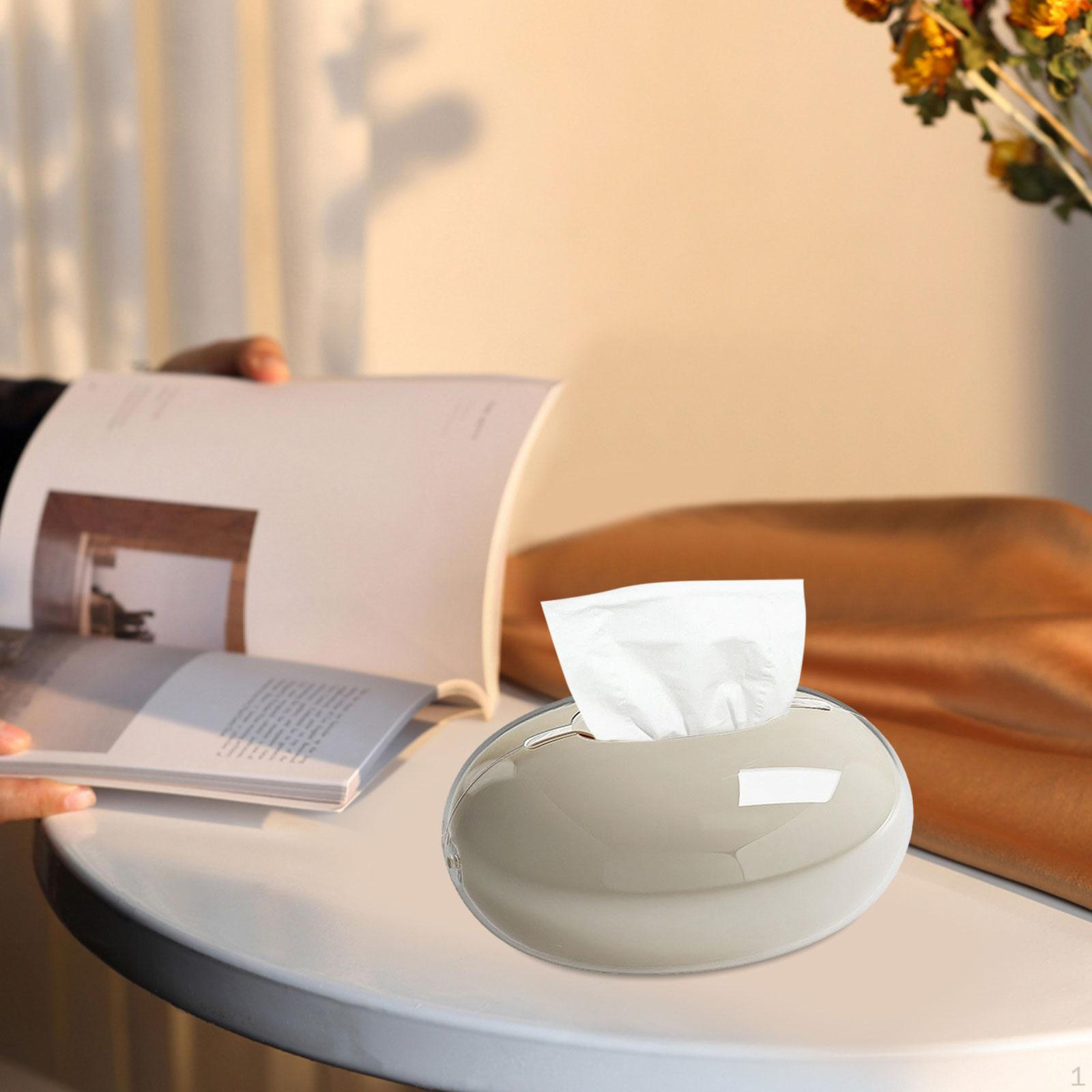 

Держатель для салфеток для лица, диспенсер для хранения бумаги Cream Double Layer