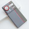 Metal Lens Ring Raised Faux Leather Back Phone Case For ZTE Nubia Z80 Ultra ZTE Z70s Z70 Ultra RedMagic 11 Pro Protect Cover