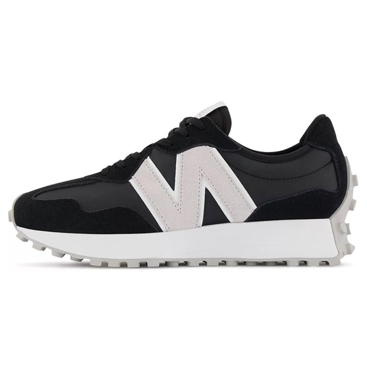 New Balance  327 Black Nimbus Cloud Women Sneakers White WS327LW 36