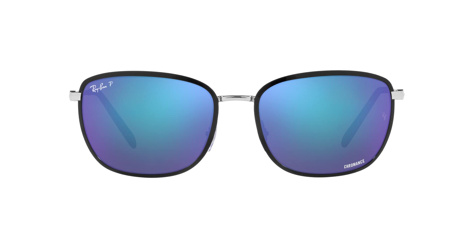 

Sunglasses RB3705 BLACK ON SILVER GREY MIRROR BLUE Lens 60 [Ray-Ban] Frame/POLAR