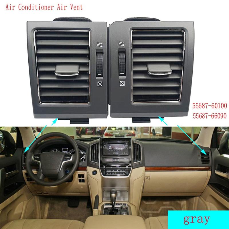 Precise Air Conditioner Air Vent Outlet Conditioning Grill For Toyota Land Cruiser 200 LC200 2008-2015 55687-60100 55687-66090