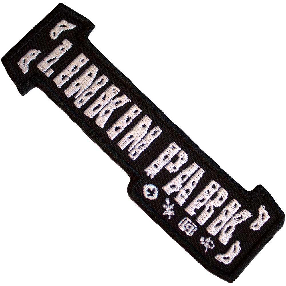 Linkin Park Woven Bracket Logo Iron On Patch