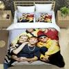 BSB Band Backstreet Boys 3D NEU Bettbezug Kissenbezug Bettwäsche Set Erwachsener Mädchen Schlafzimmer Dekoration Kinder Einzel Doppel Groß