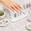 Soporte de apoyo para el dedo en el arte de uñas, soporte de mano para manicura, soporte para pulir uñas, estación de trabajo de belleza