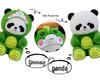 Panda to Dinosaur Transforming Plush Toy – Cute Panda Doll Pillow, Perfect Birthday Gift for Girls.