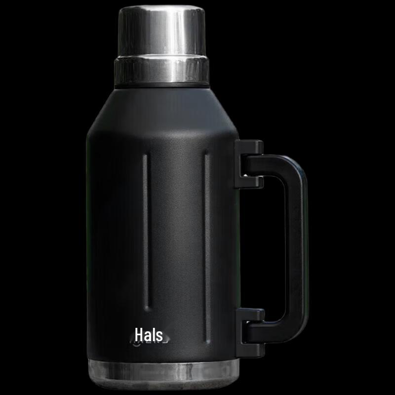 HAERS 1200ml Stainless Steel Insulated Pot
