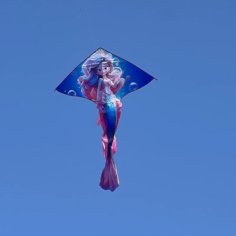Pearl Mermaid Princess Cartoon Kite for Kids