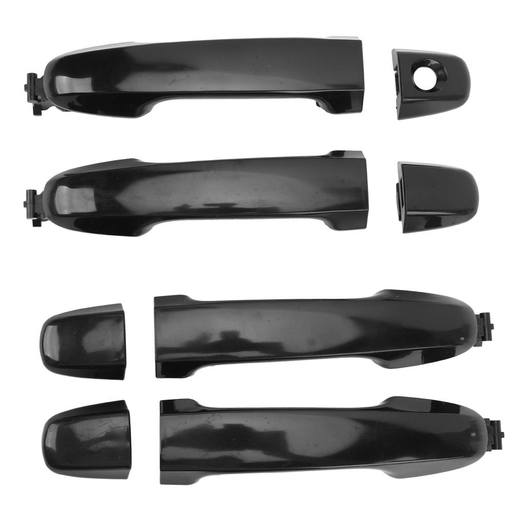 4PCS Outer Door Handle 69250 06020 C0 Front Rear Weatherproof Exterior Door Handle Black for Camry 2