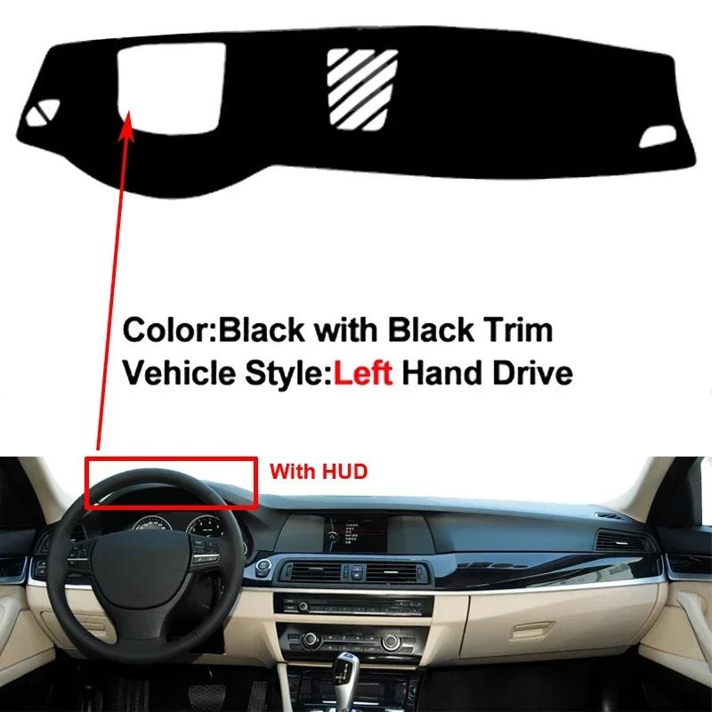 Car Dashboard Cover Non Slip Pad For BMW 5 Series 2010 2011 2012 2013 2014 2015 2016 Car Dash Mat Sun Shade Pad Anti-UV Cushion