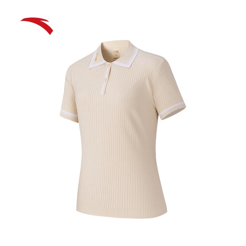 ANTA Women s Slim Fit Color-Block Polo Shirt XL