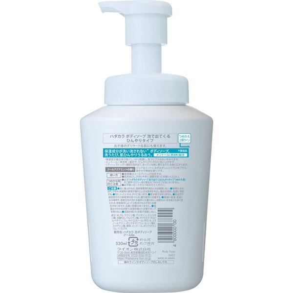 Lion Foam Body Soap  Cool Type  Cool Aquamint Fragrance  Main Item