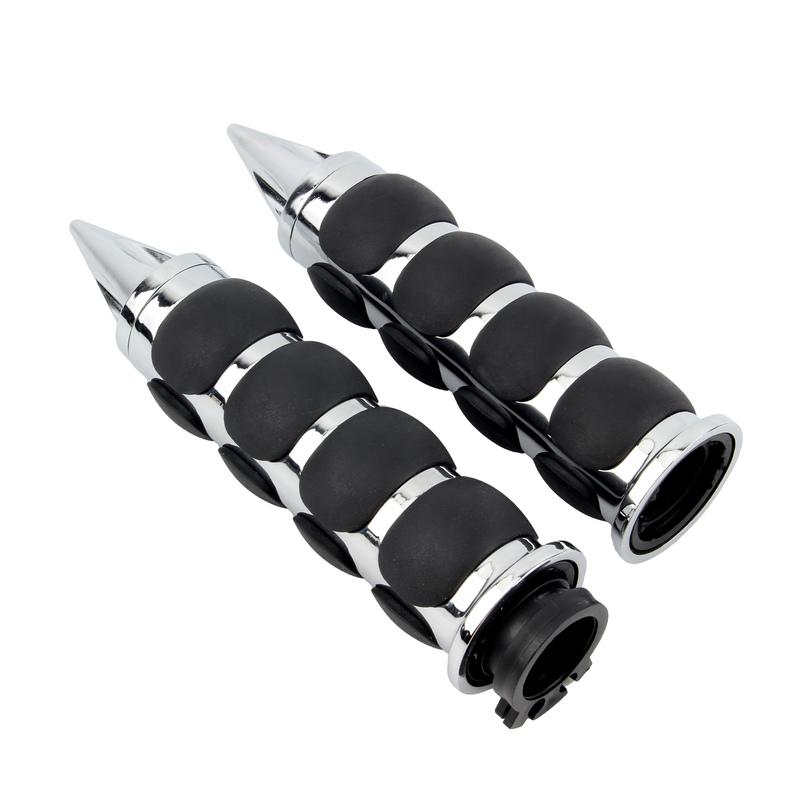 Motorcycle Grips Motorbike Handlebar Handle Grip For Harley Cruiser Chopper  Cafe Racer Universal 25mm 1" Enduro