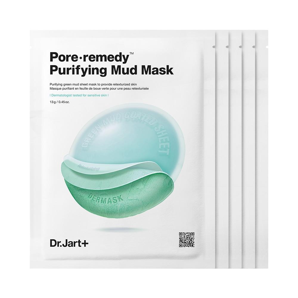 Dr.jart The Mask Pore Remedy Purifying Mud Mask 5 Sheets Online Exclusive 5 Sheets