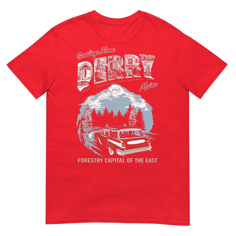 Welcome To Derry Greetings Tourist Horror Tv Show Tshirt S