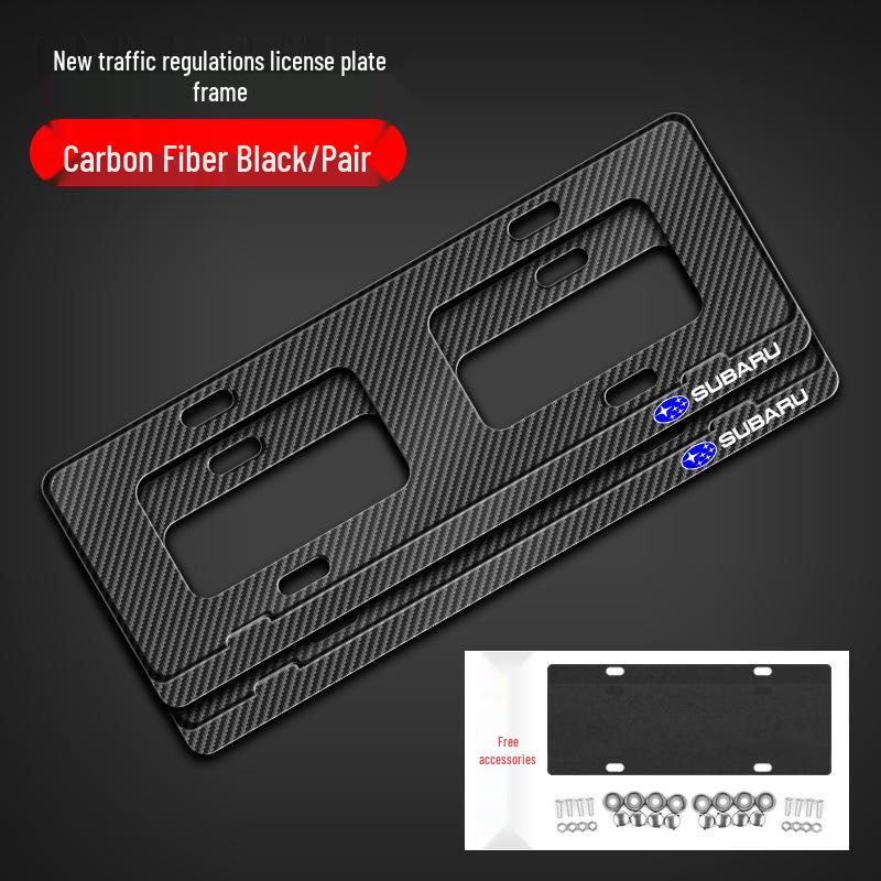 Kompatibilní rámečky na SPZ pro Subaru: STI, Forester, XV, Outback, BRZ, Legacy, WRX.