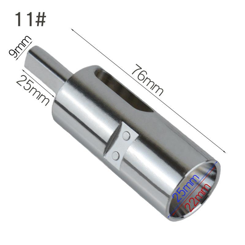 Tie Wire Twister Tools 3-5mm Iron Wire For Twist Ties Fixing Chain Link Fence Triangle Shank Drill Chuck Electrical Drill Tools