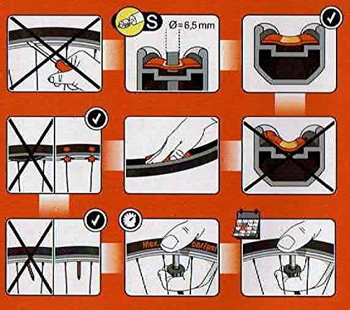 Set of Two Continental Race28 Tubes, 700x20-25C (60mm Presta)