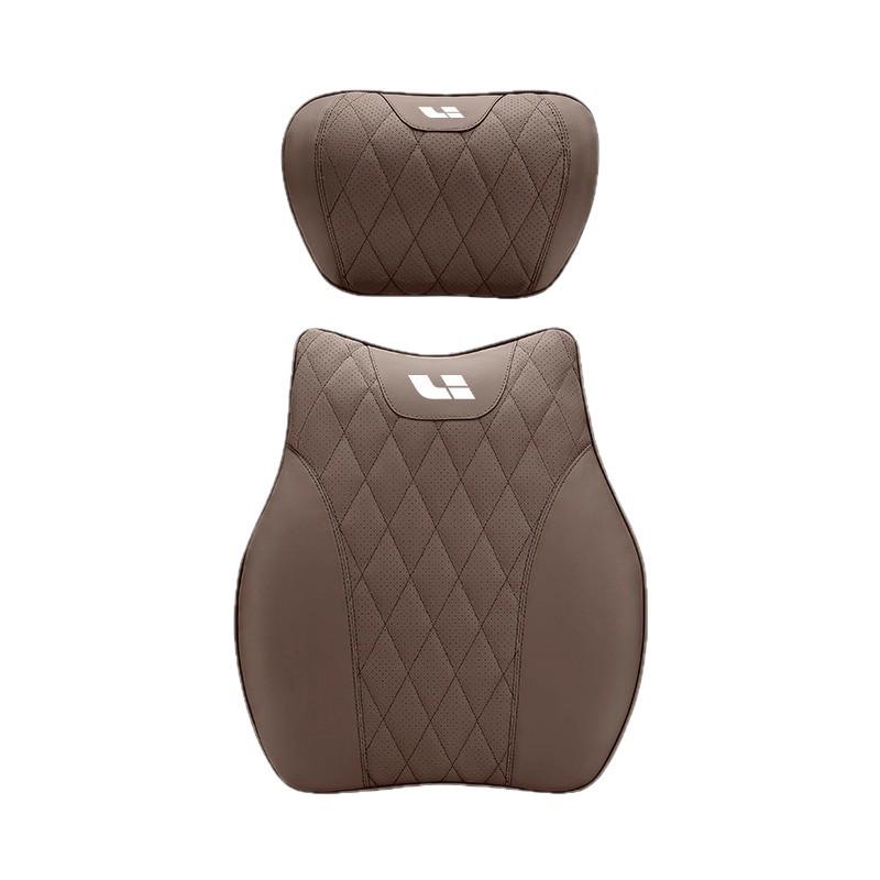 Li Auto ONE/L9 Car Headrest Neck Pillow & L8L7 Lumbar Support Cushion - Universal All-Season Interior Accessory