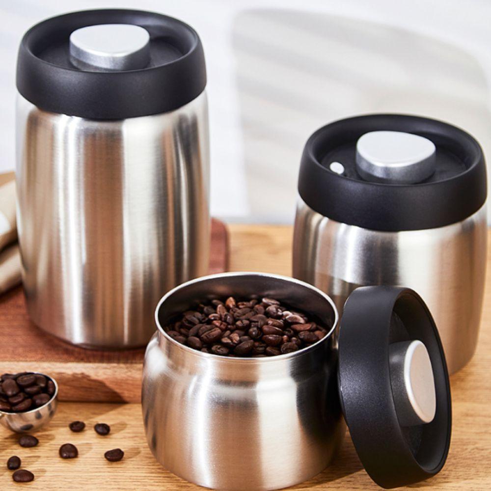 Carafe isotherme en acier inoxydable 304 pour grains de café, thé et céréales.