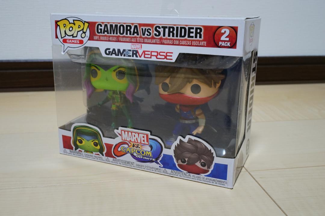 

[Б/У] Funko Pop Marvel против. Capcom Гамора против. Страйдер Хирю