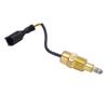 Water Temperature Sensor Standard Brass Water Temp Sensor Replacement for Isuzu 6HK1 ZX120 ZX330 ZX450