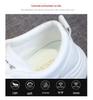 2025 Spring Women's White Korean Style Platform Sneakers – Versatile Height-Increasing Casual Shoes