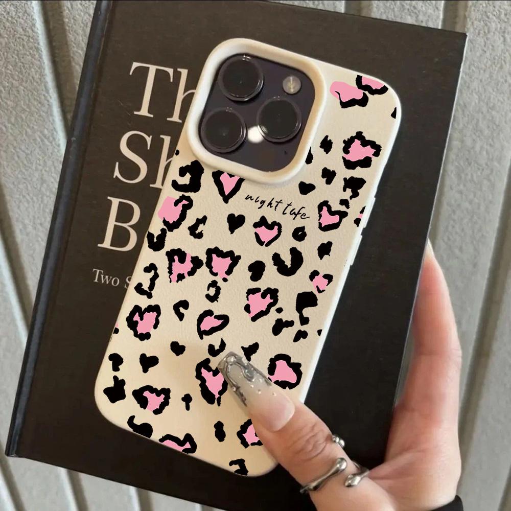 HOT Luxury Leopard Print Cool Lichee Leather Pattern Phone Case For Redmi A5 A3 A1 14C 13 12 12C 10 9 9A 9T 9C 8 K60 Ultra