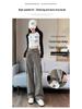 2026 Autumn Women's High Waist Elastic Cuff Harem Workwear Pants