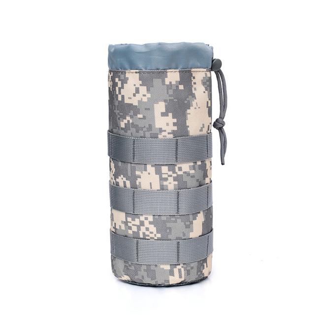 Water Bottle Bag Pouch Holder Outdoor Travel Camping Hiking Cycling Fishing Hunting Water Bottle Kettle Carrier