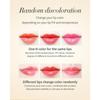 Flower Lipstick Clear Jelly Color-changing Gold Leaf Lipstick Warm Change Lipstick Non-stick Cup Non-fading Lip Gloss