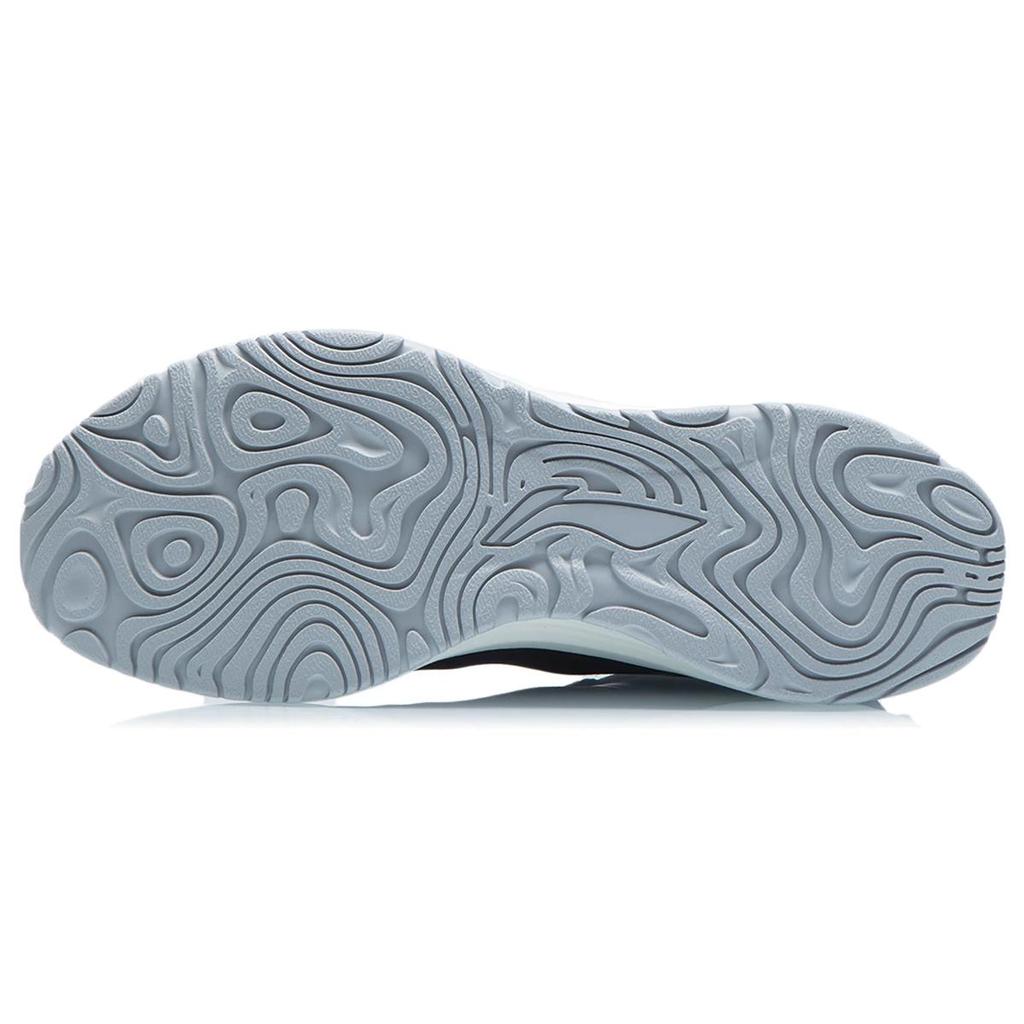 Li Ning YueYing Essential Abrasion Resistant Breathable Low top Running Shoes Men's Black ARHR103-3