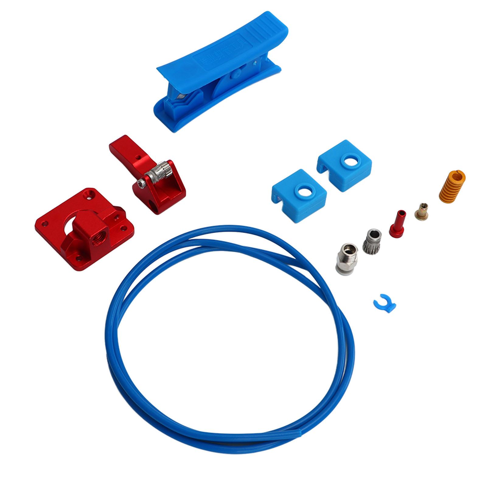 

Цельнометаллический экструдер, трубка PTFE и резак, пневматический соединитель, аксессуары для 3D-принтера для Ender 3 CR10