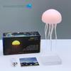 Smart Voice-Controlled Jellyfish Lamp: Colorful Dynamic Tentacles Night Light