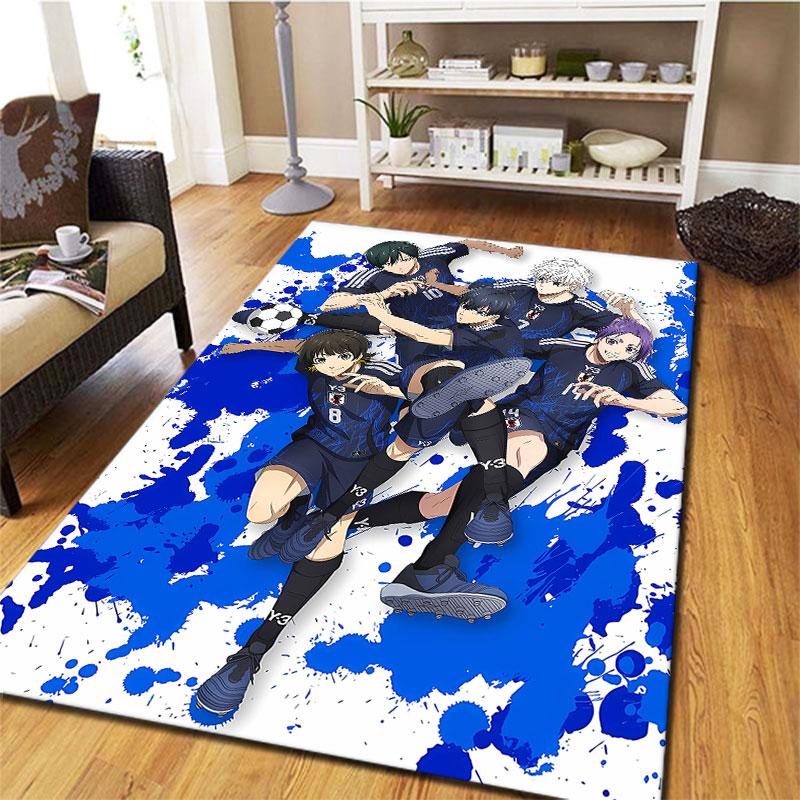 BLUE LOCK Carpet Rug for Living Room Bedroom Home Sofa Decoration,Kids play Non-slip Floor Mat