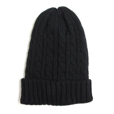 Touca de Lã com Cabo NEWHATTAN (Usava) (Preto)