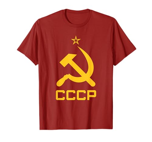 CCCP Soviet Union Hammer and Sickle T-Shirt