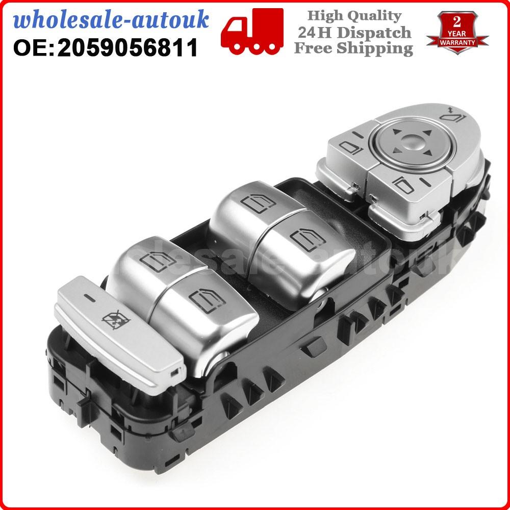 For Mercedes-Benz C-Class W205 A2059056811 2014- Power Window Control Switch