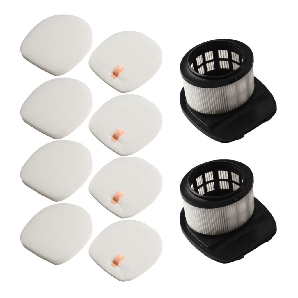 Replacement Filter Set for Shark Rocket Pro IX140 IX141 IX142 Cordless Vacuum Includes 2 Filters and 4 Sponges