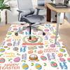 1PC Easter Eggs Non-Slip Floor carpet, Office, family, bedroom, Studio - Large Area Rug, Vibrant Colors-C0473