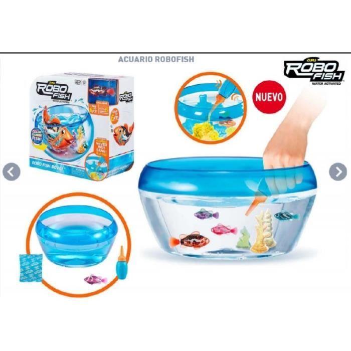 Robo Fish Avec Bocal À Poissons