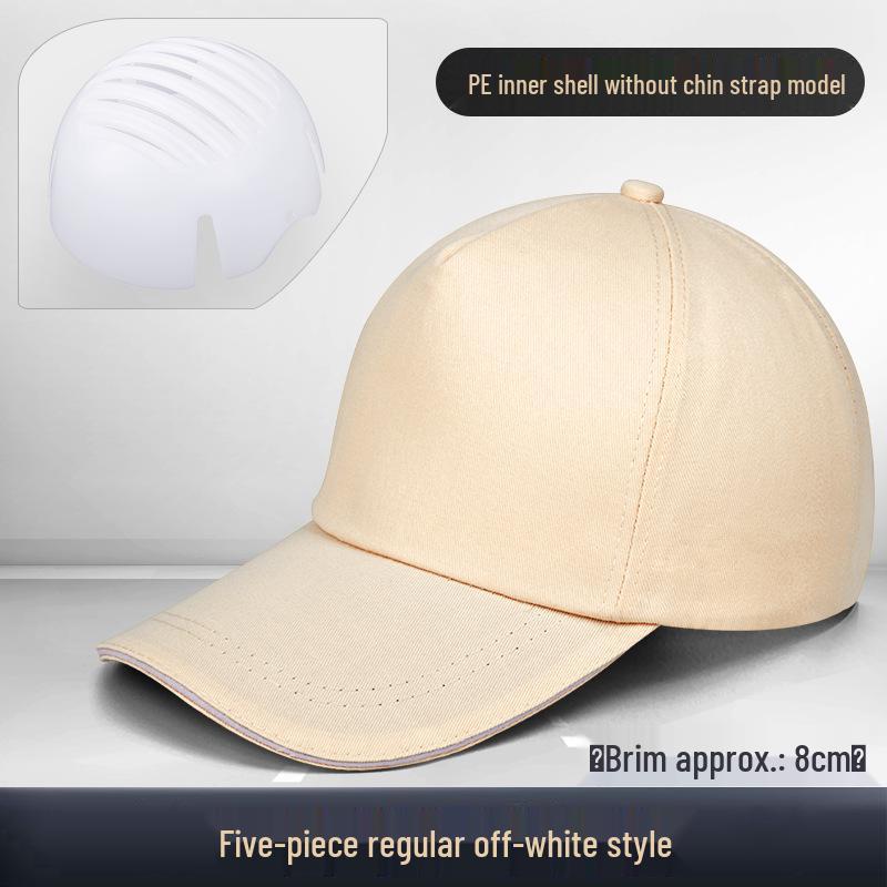 Lightweight Anti-Collision Breathable Duckbill Safety Helmet for Workshop and Worksite, Baseball Cap Style with Logo.