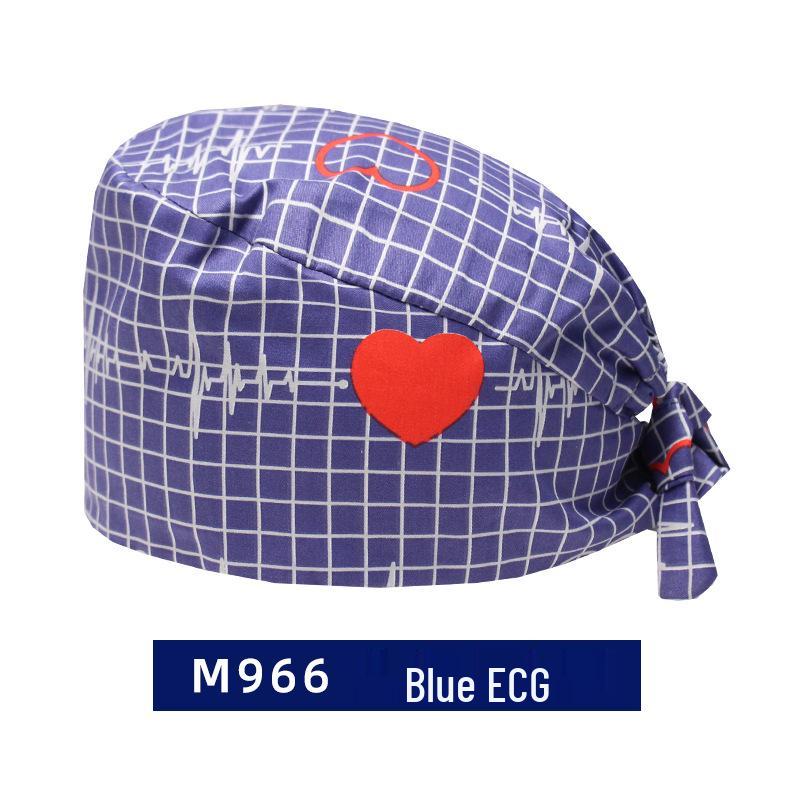 Operationsmössa för män och kvinnor – Ren bomull, Idealisk för tandsköterskor och läkare på operationssalar