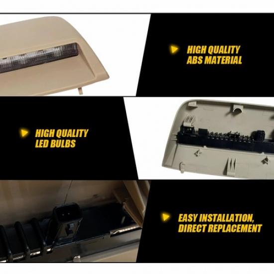 High Mount Third 3RD Brake Light Red Rear Fit Nissan Altima Sedan 2013 14-2018 V