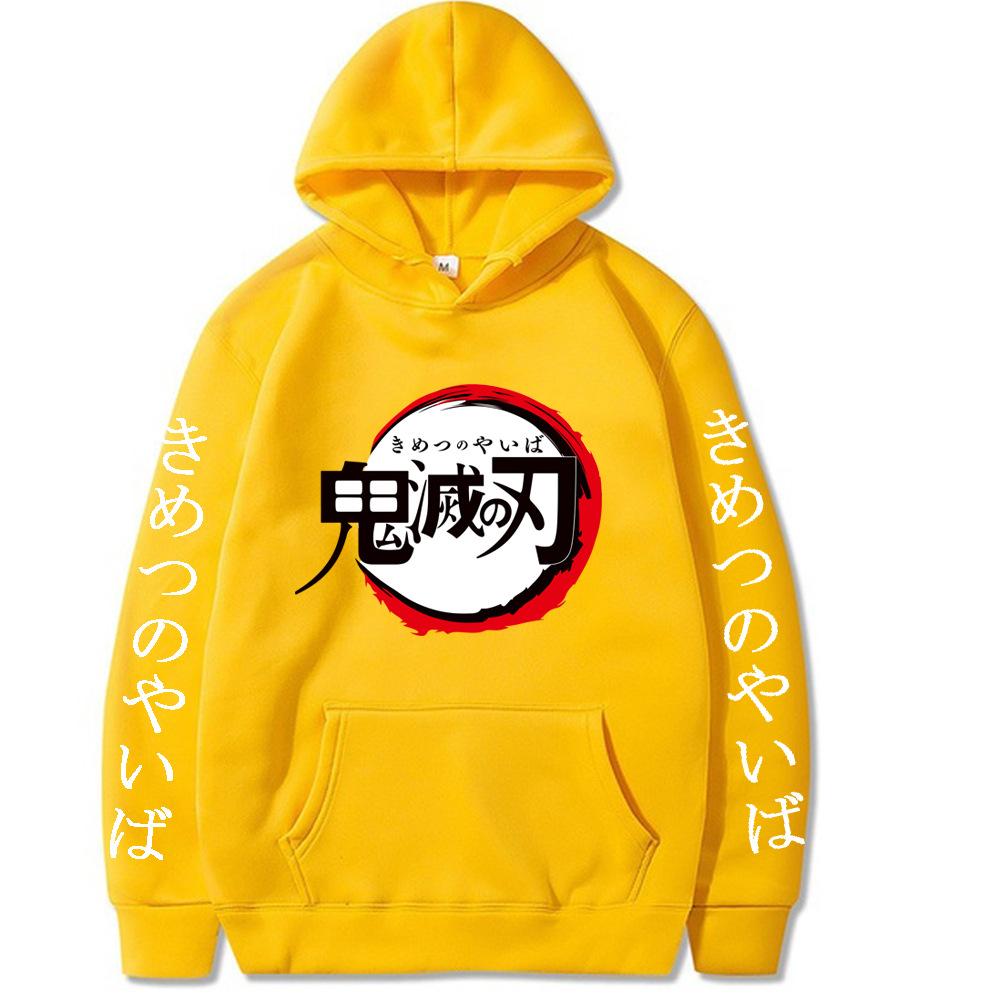 Popular Japanese Anime Autunm Printed Men's Hoodie Brand Hoody Y2K Clothes Vintage Fashion Unisex Long Sleeve