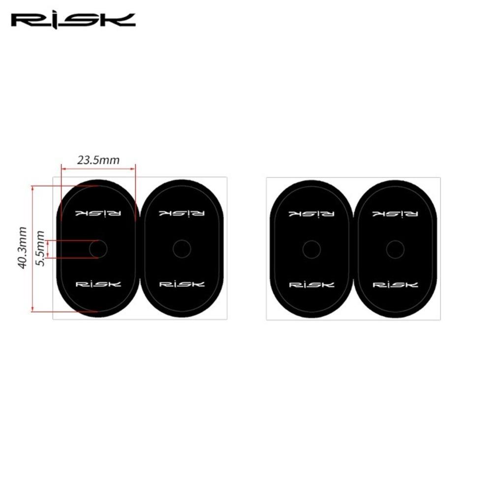 4/10pcs Air Nozzle Bicycle Presta Valve Sticker Mountain Road Glue Sealing Pad Protective Stickers